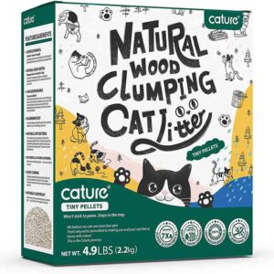 Cát vệ sinh Cature cho mèo sợi thực vật