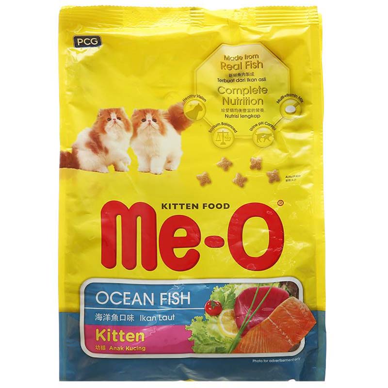 Hạt Me-O Cat Food Mackerel vị cá biển