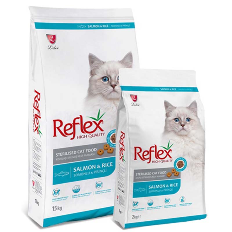 Hạt Reflex Sterilised Cat Food Salmon and Rice