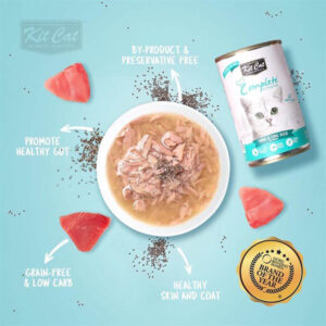 Pate Kit Cat Complete Cuisine vị cá ngừ và hạt chia