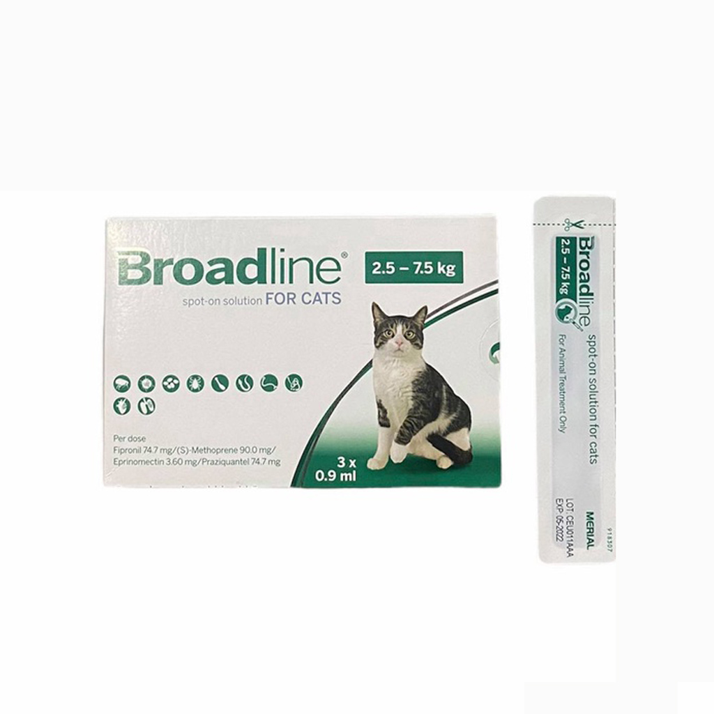 Thuốc trị rận cho mèo Broadline Solution For Cat