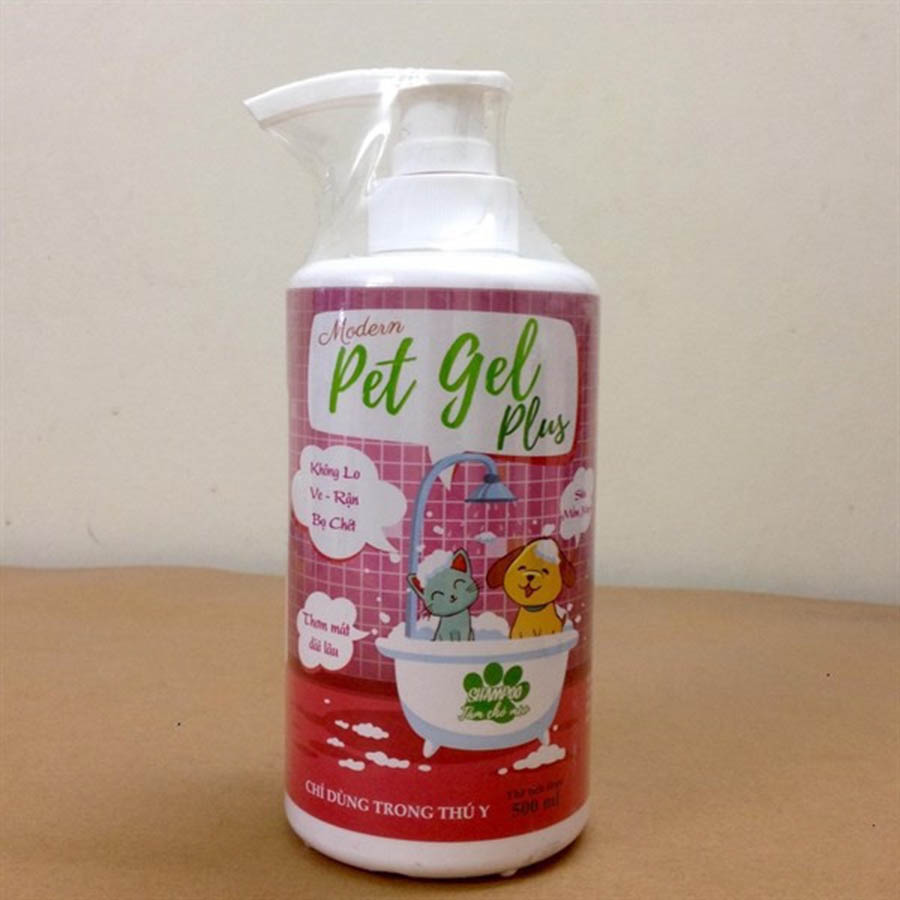 sữa tắm trị ve cho chó Modern Pet Gel PLUS