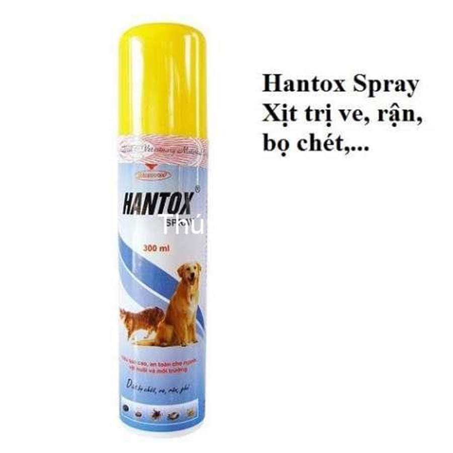 thuốc xịt rận cho chó Hantox spray